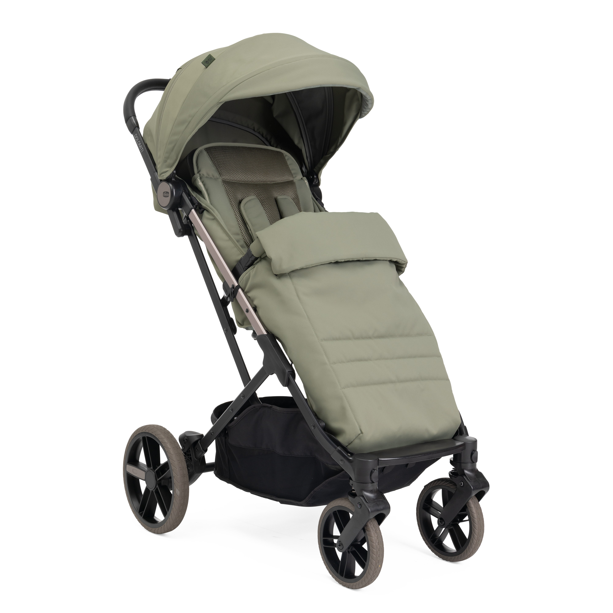 Коляска прогулочная Chicco Dolomiti от 0 до 4 лет Meadow зеленый - фото 1