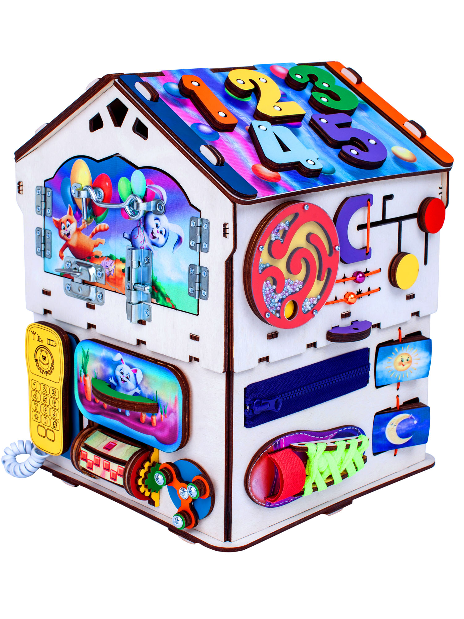 Игрушка Jolly Kids бизиборд Бизидом - фото 12