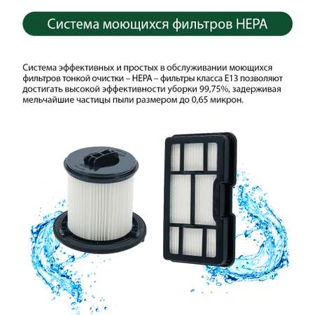 Пылесос MARTA MT-1364 синий сапфир циклон