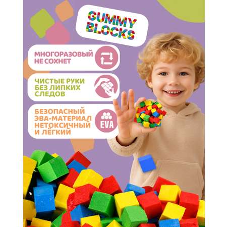 Пластилин 1TOY легкий 5 цв.