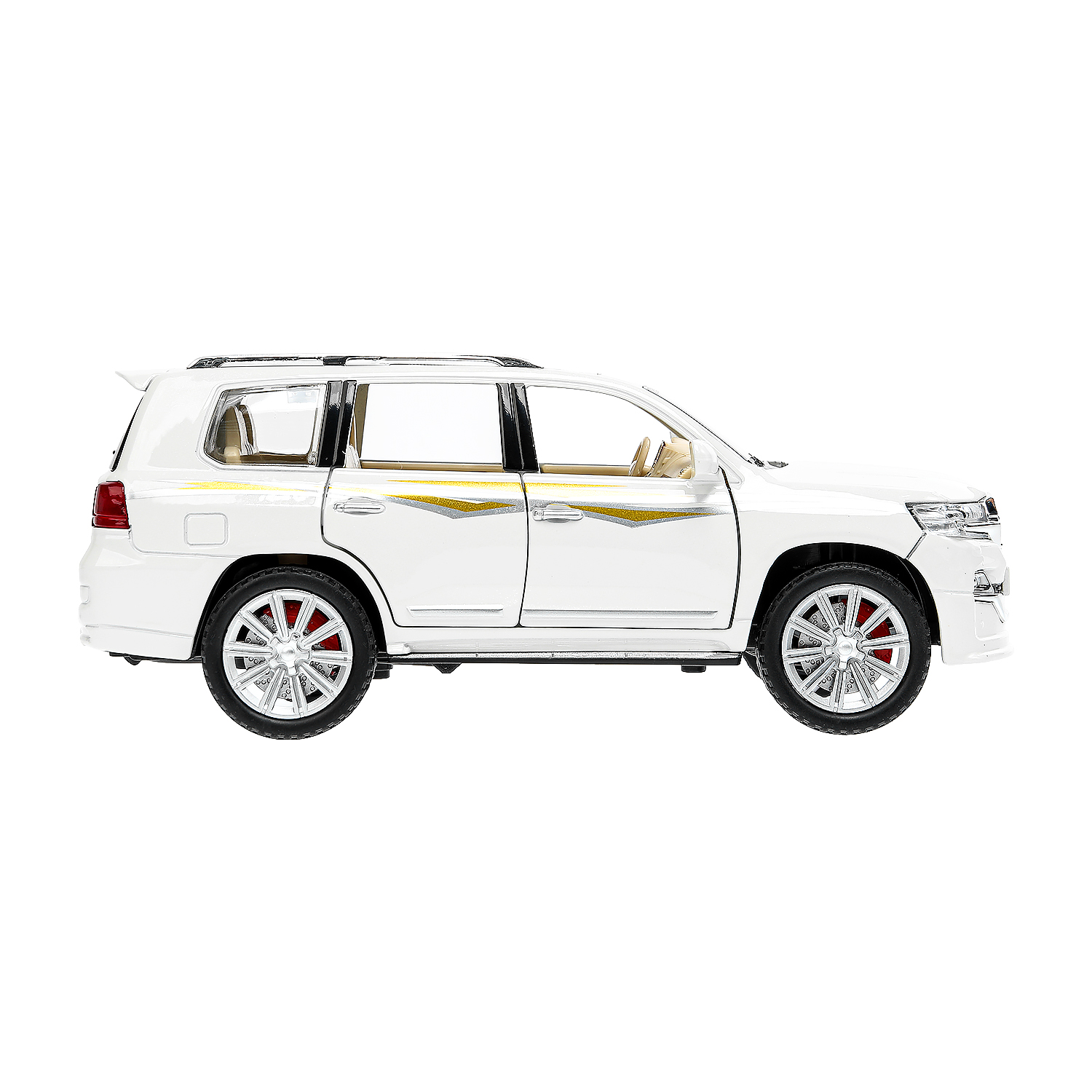 Автомобиль Технопарк Toyota Toyota Land Cruiser 1:24 384345 - фото 2
