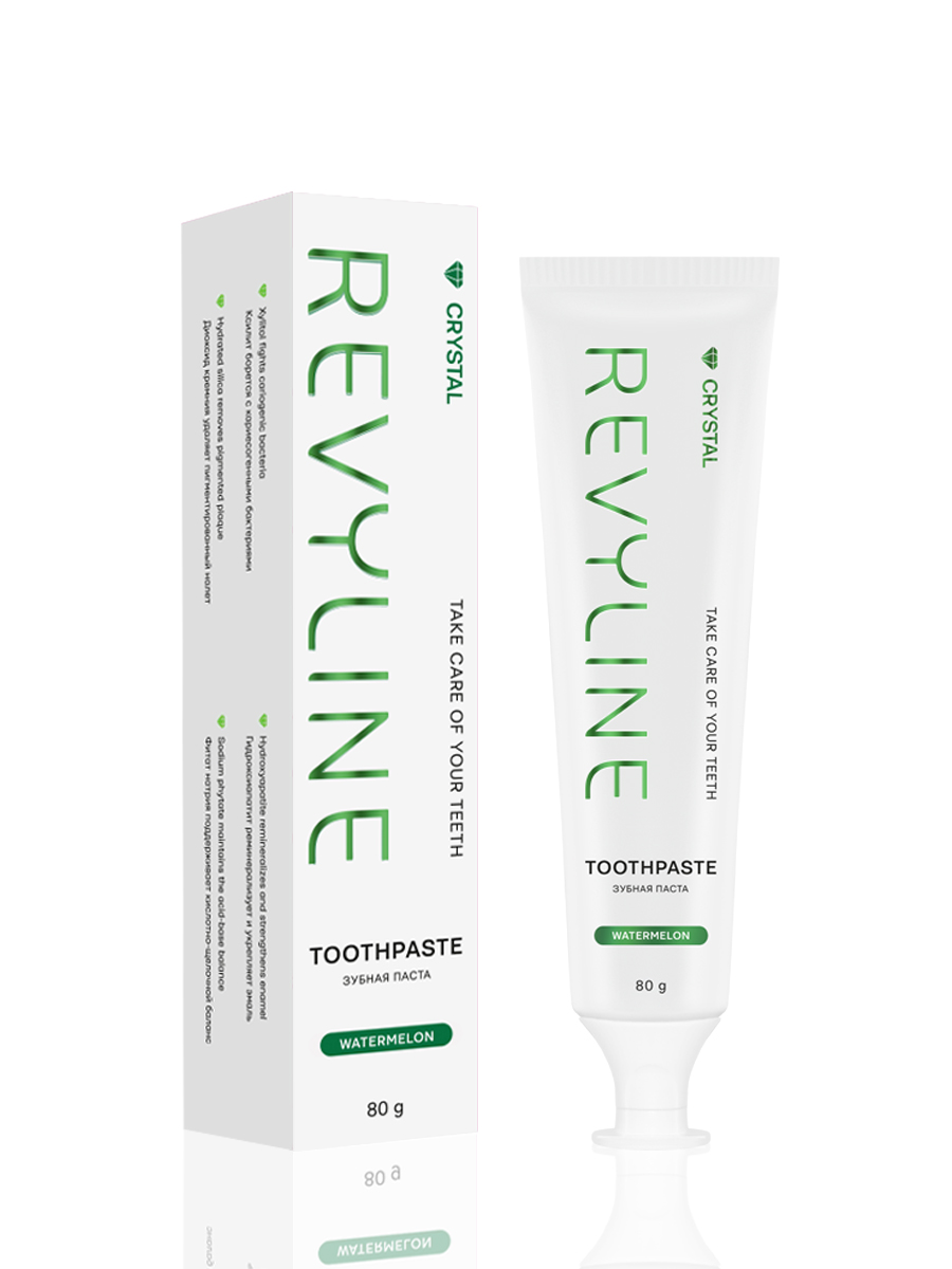 Зубная паста Revyline без фтора Арбуз и Жимолость 80 г - фото 1