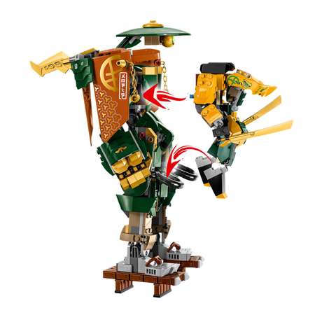 Конструктор LEGO NINJAGO Lloyd Arin Ninja Team Mechs блочный