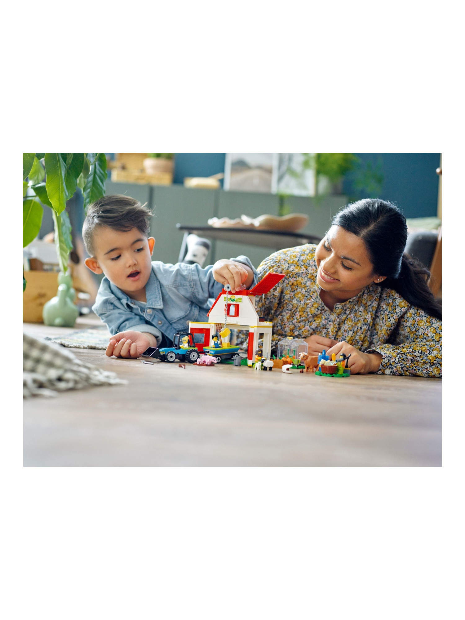Конструктор LEGO City Ферма и амбар с животными 230 дет. - фото 5