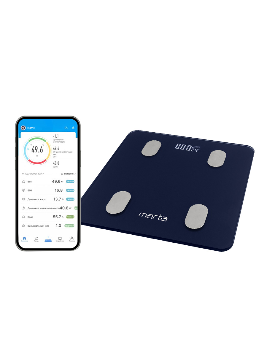 Весы напольные MARTA MT-1606 - фото 3