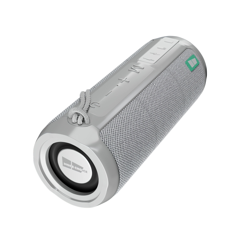 Колонка bluetooth More Choice BS22 Grey - фото 9