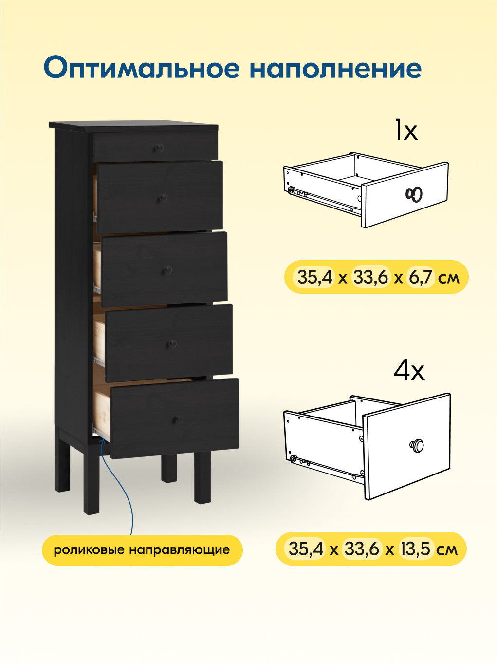 Комод IKEA ТИРАНА - фото 5