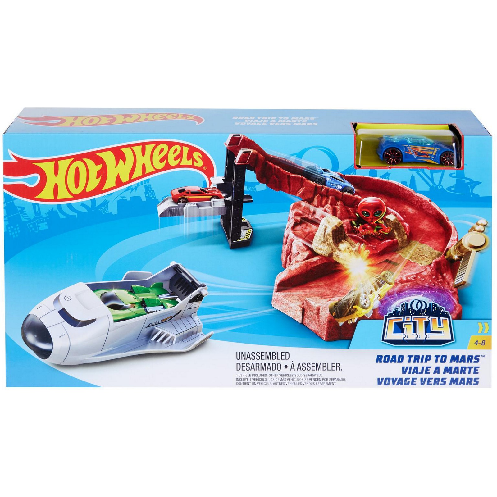 Трек Hot Wheels Путешествие на Марс GGF89/GGF91 - фото 2