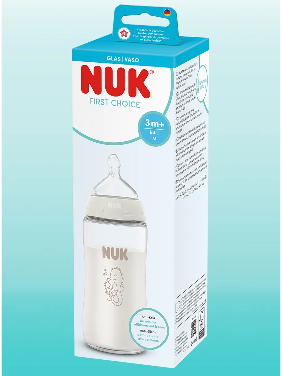 Бутылочка Nuk 240 мл - фото 1