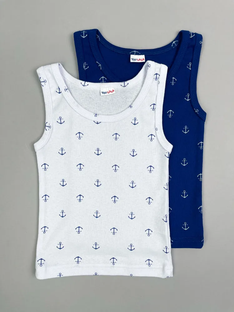 Майка 2 шт YOULALA ЦБ-00001528 - фото 1