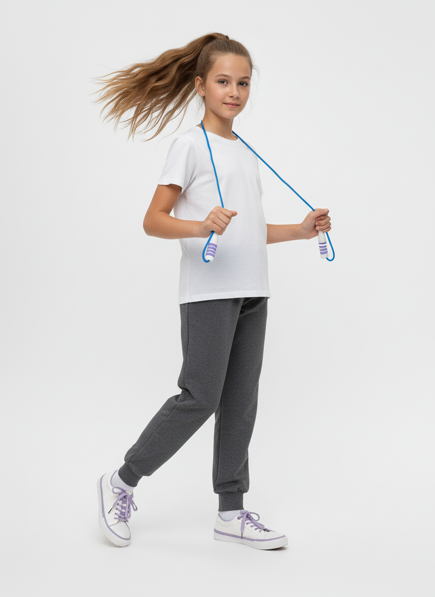 Брюки Утенок 446п антрацит колледж - фото 2