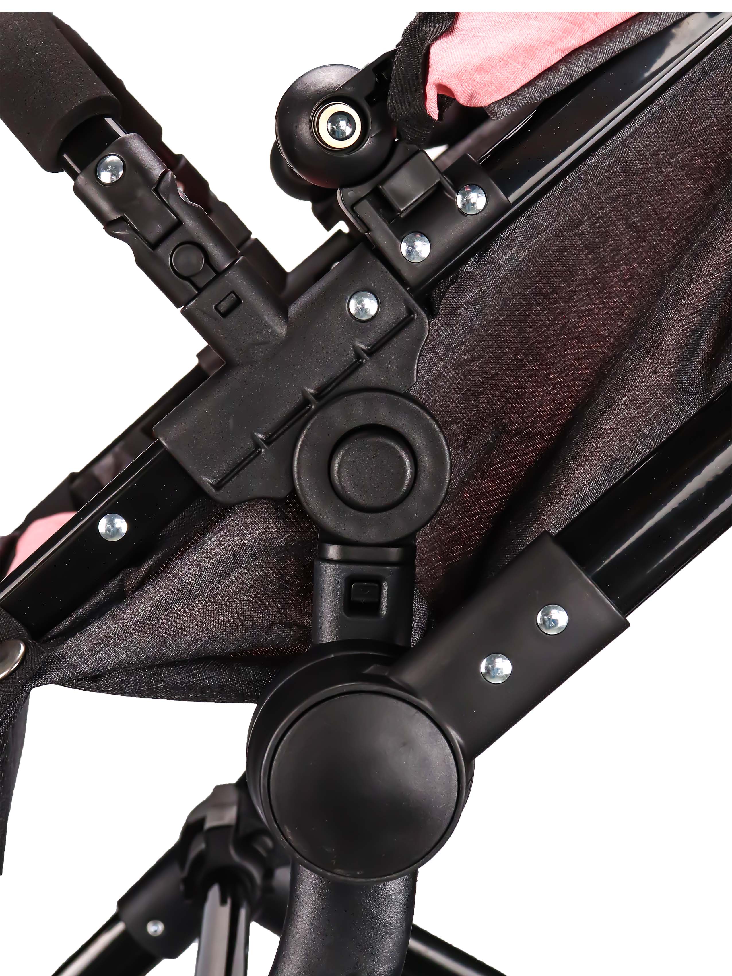 Коляска-трансформер для кукол Рыжий кот 9707-A - фото 7