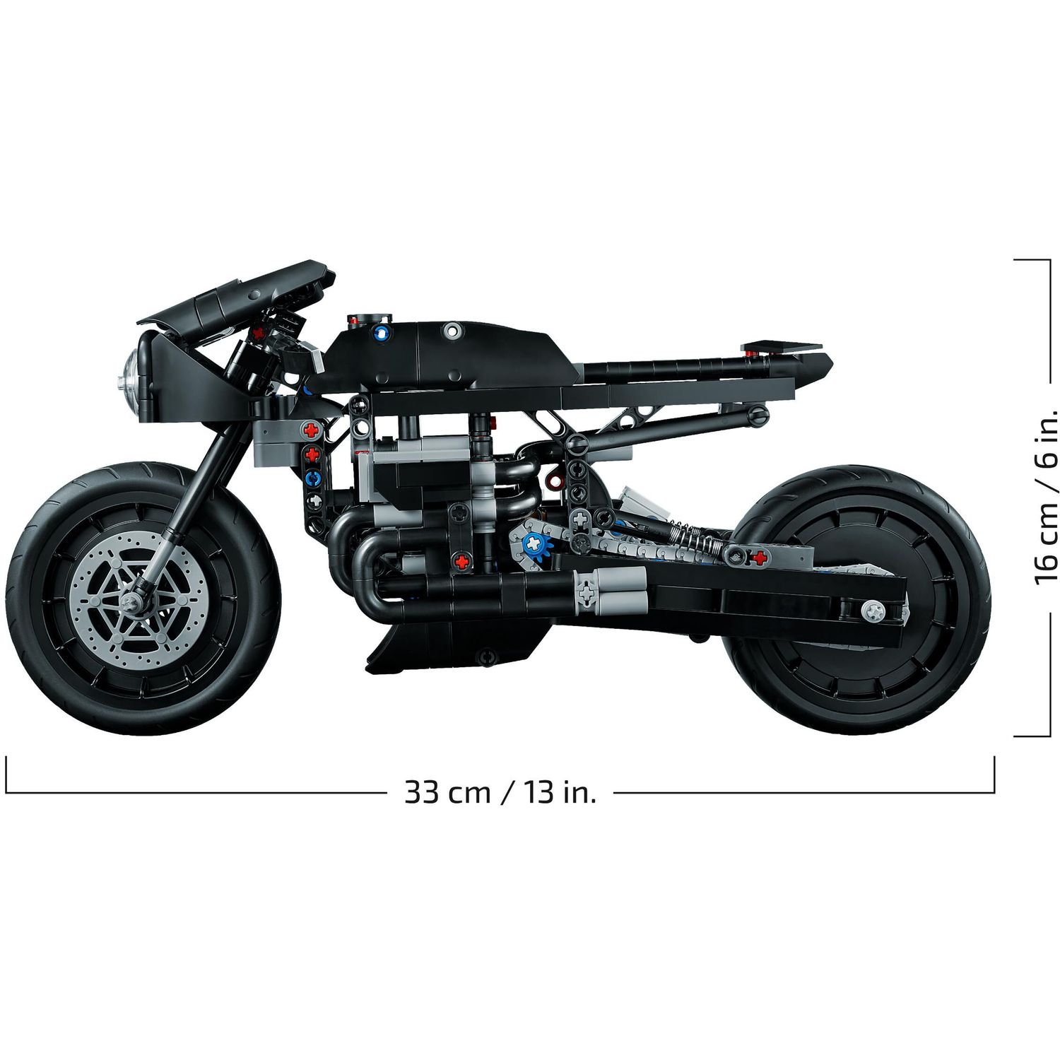 Конструктор LEGO Technic The Batman Batcycle 641 дет. - фото 7