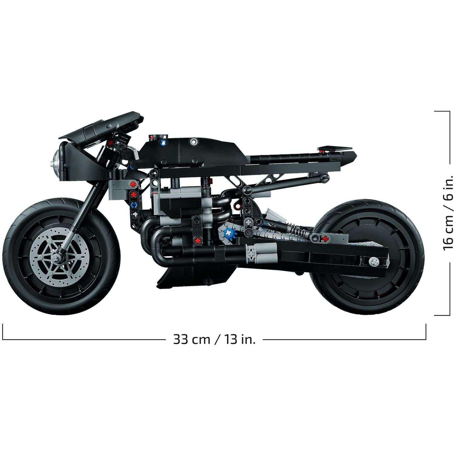 Конструктор LEGO Technic The Batman Batcycle 641 дет. - фото 7
