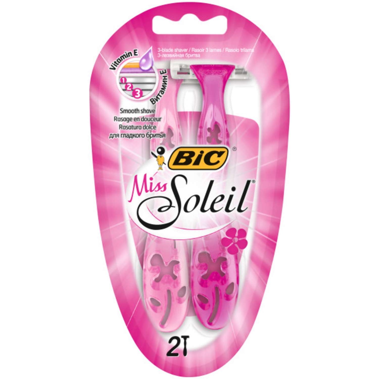 Бритва женская BIC Miss Soleil 2шт - фото 1
