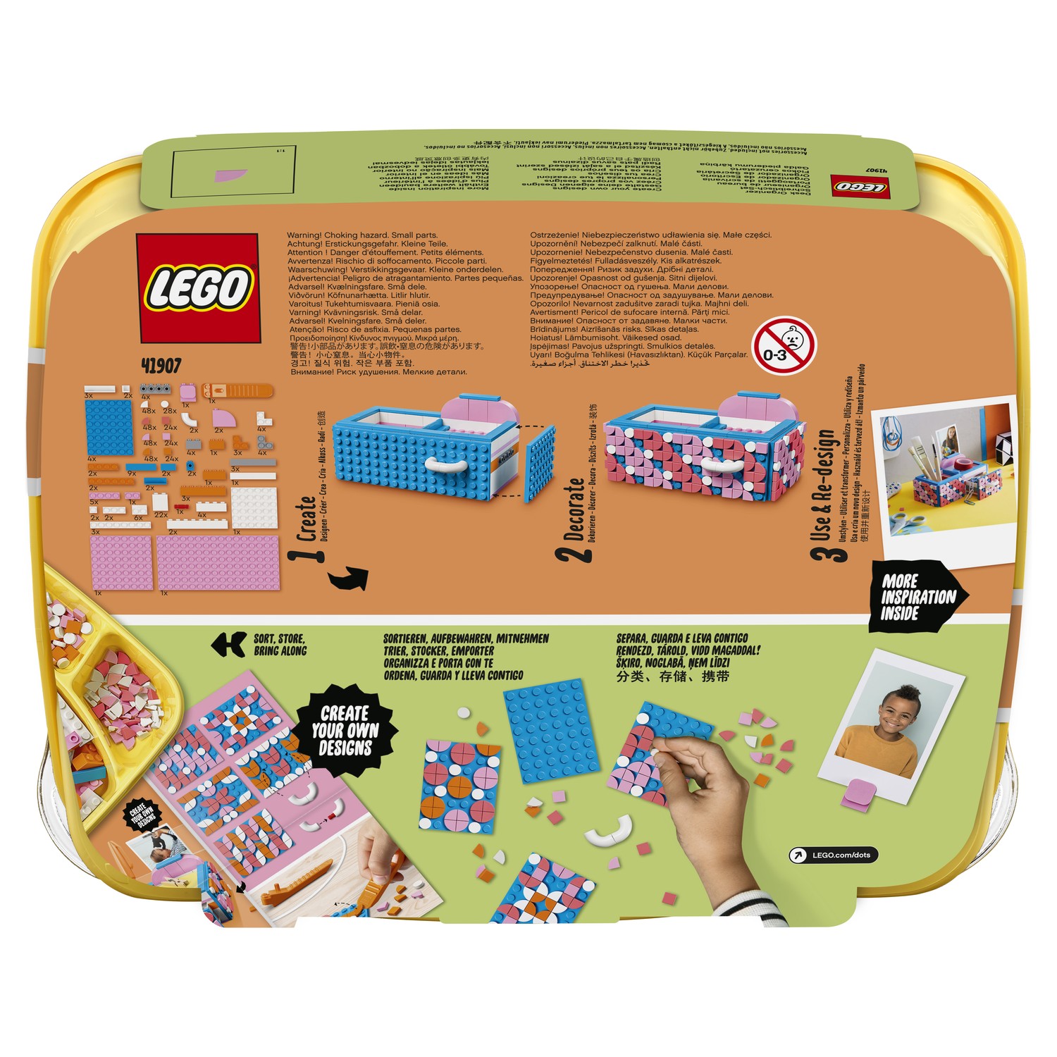 Конструктор LEGO DOTS Настольный набор - фото 3