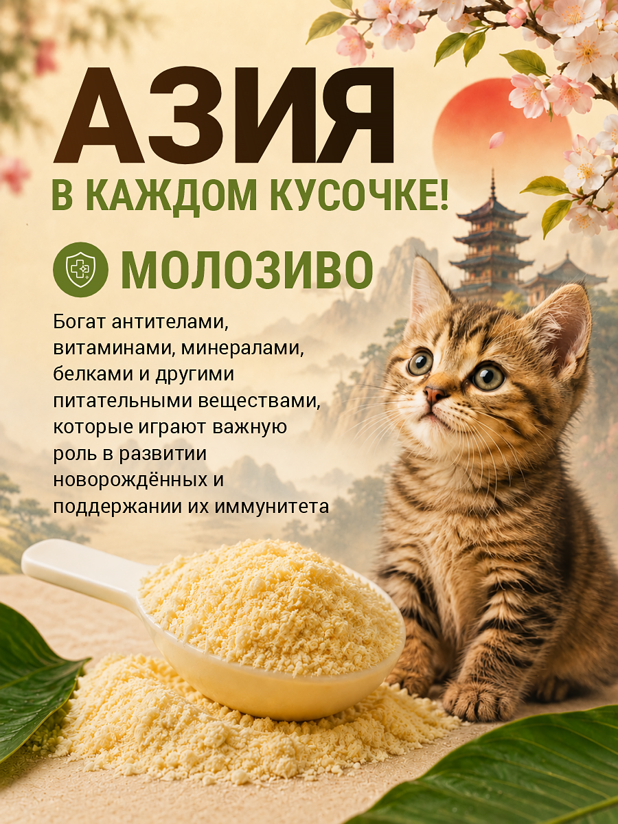 Корм для котят влажный Prime ASIA Тунец с колострумом в желе жб 85г 12 шт. - фото 4