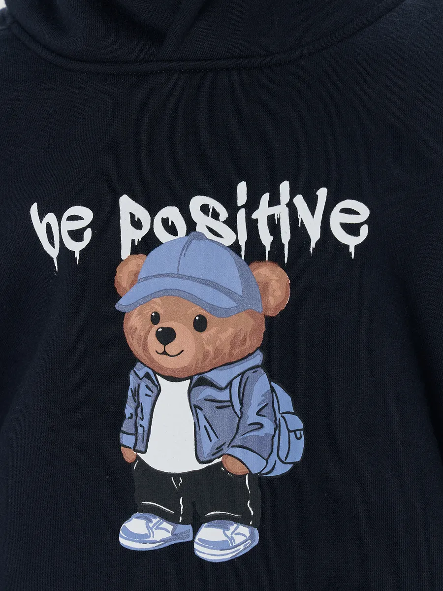 Худи Mark Formelle (Марк Формэль) 123441/неви +печать1 - фото 5