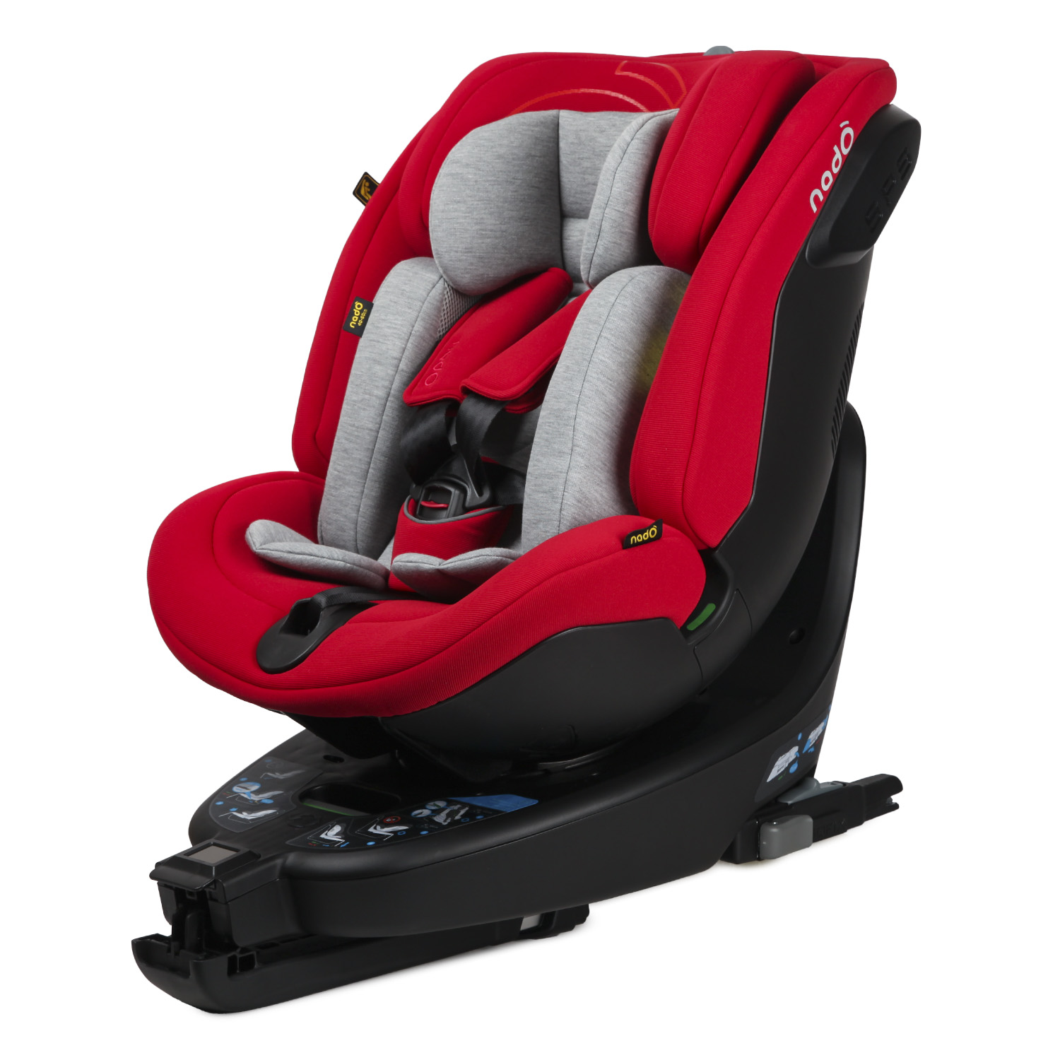 Автокресло nado Garnet red Isofix 0+/1/2 (0-25 кг) - фото 11