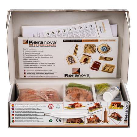 Конструктор Keranova Церковь святого Мартина сборная игровая модель