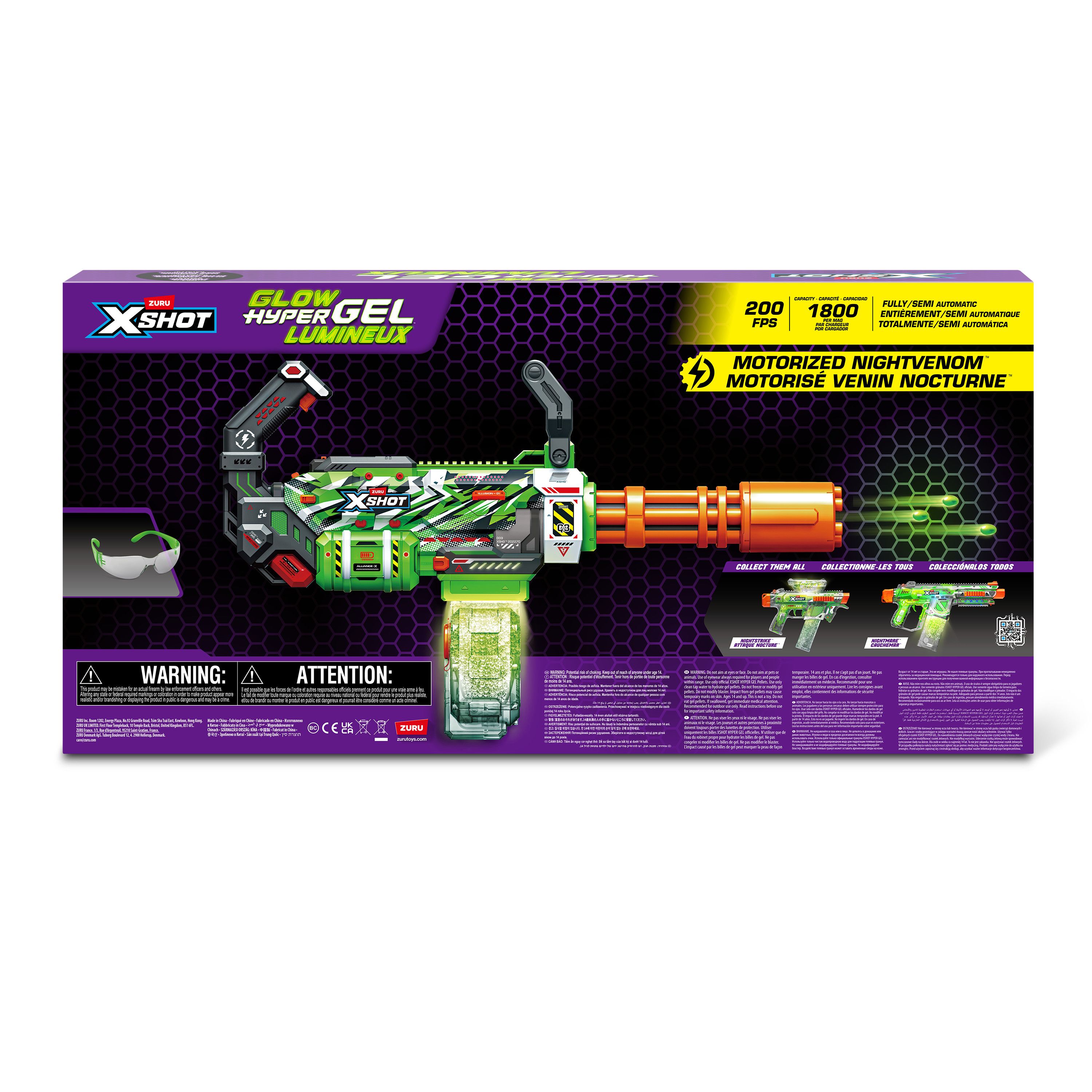 Бластер Zuru XSHOT hyper gel - фото 12