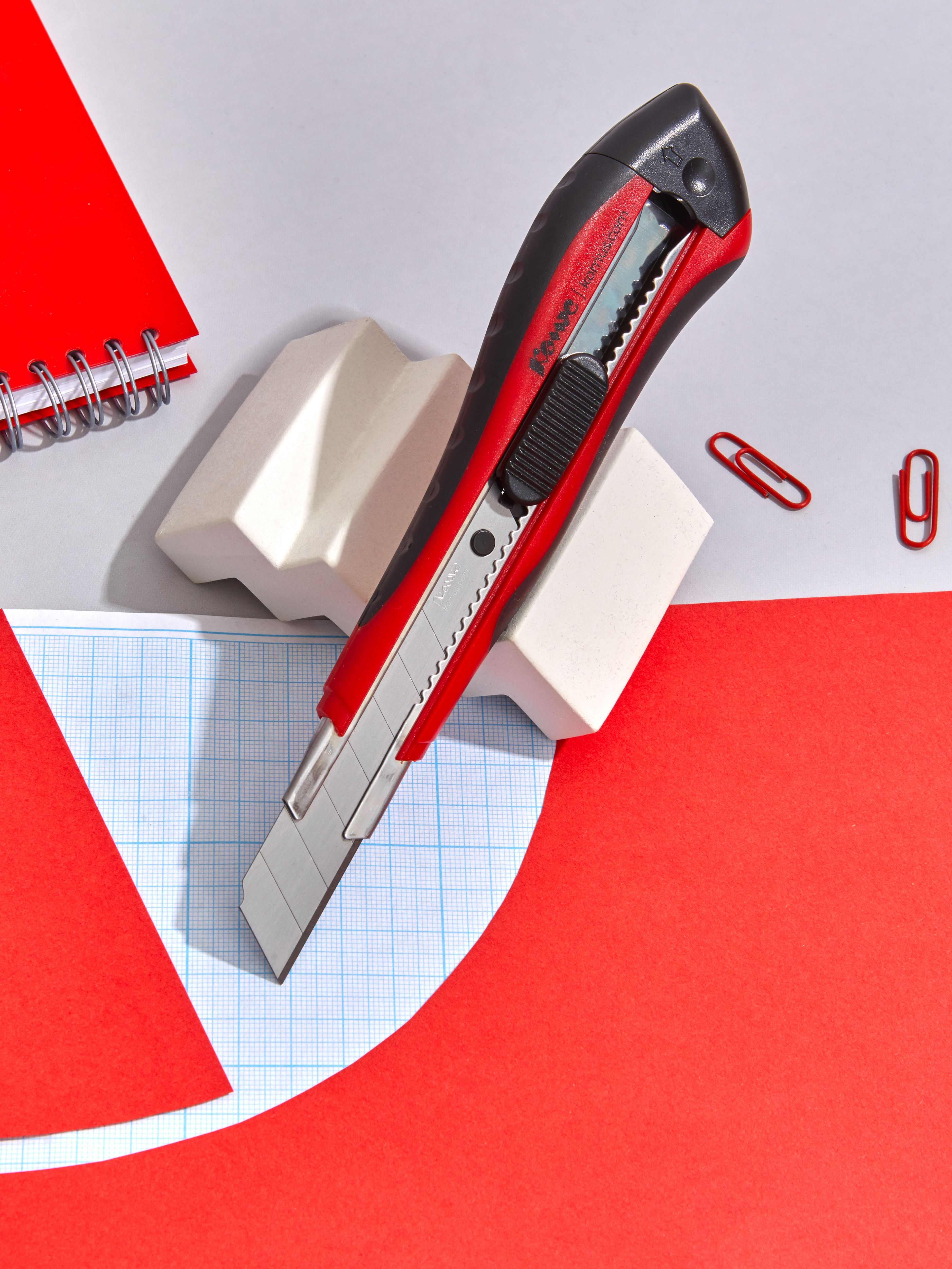 Канцелярский нож Комус - фото 11