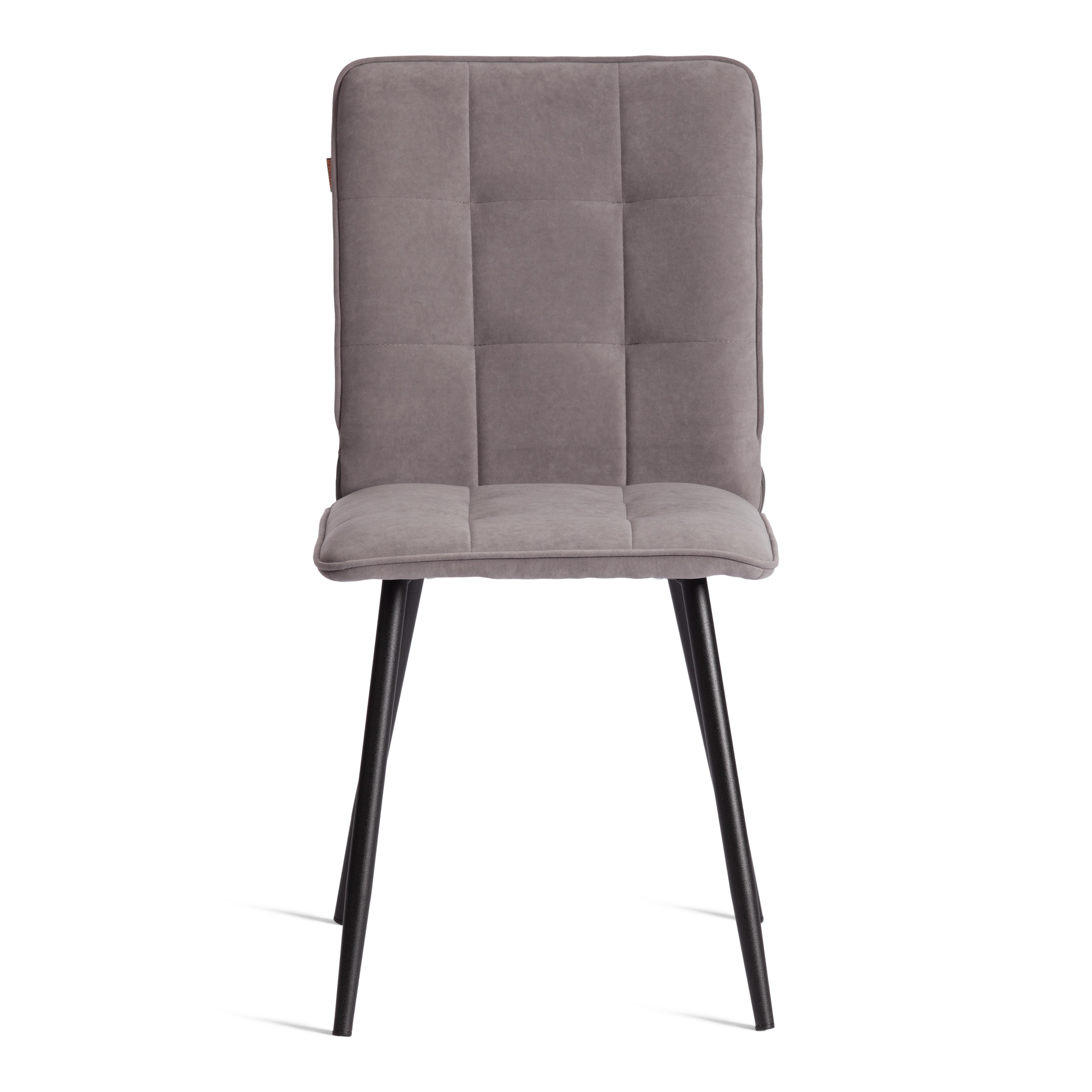 Стул TETCHAIR Bari LT велюр серый 2 шт. - фото 16