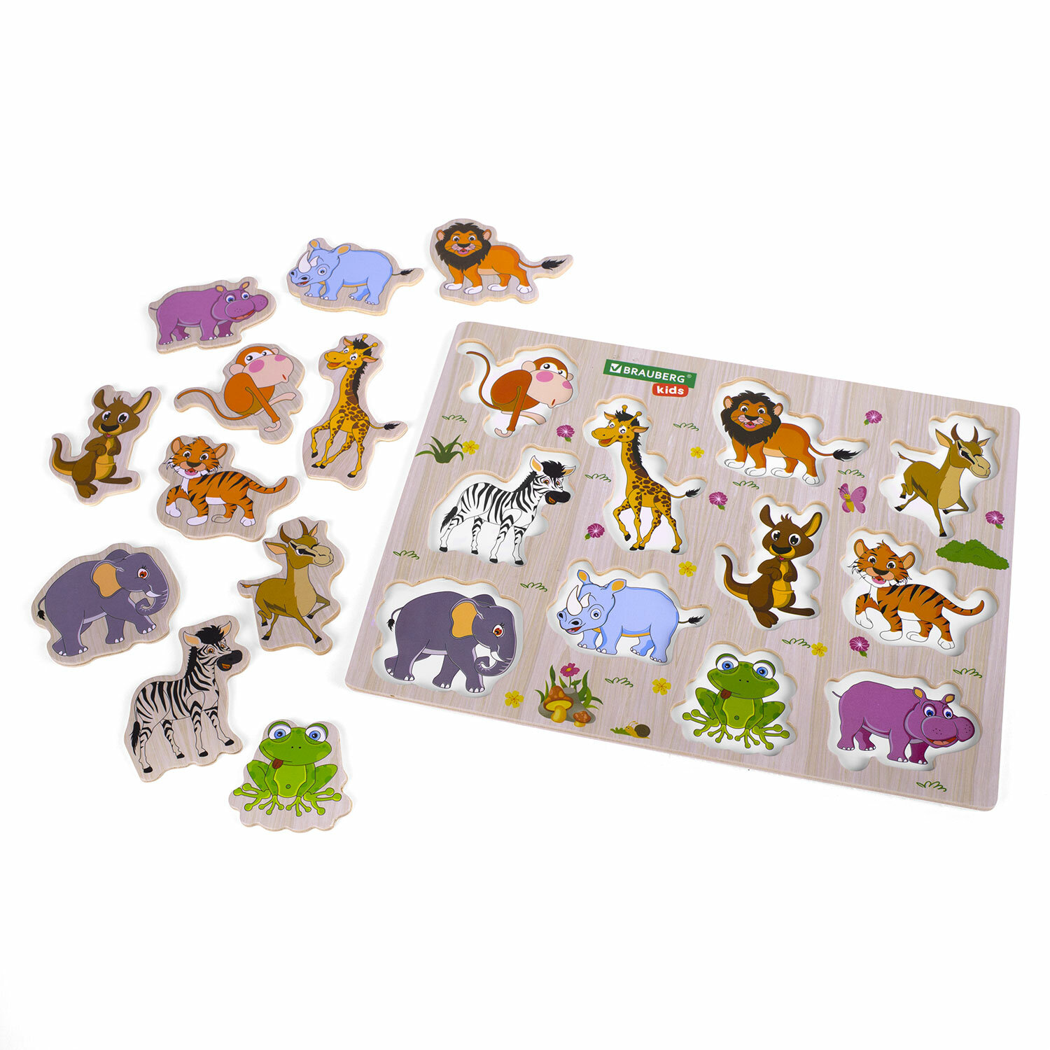 Игрушка Brauberg рамка-вкладыш - фото 10