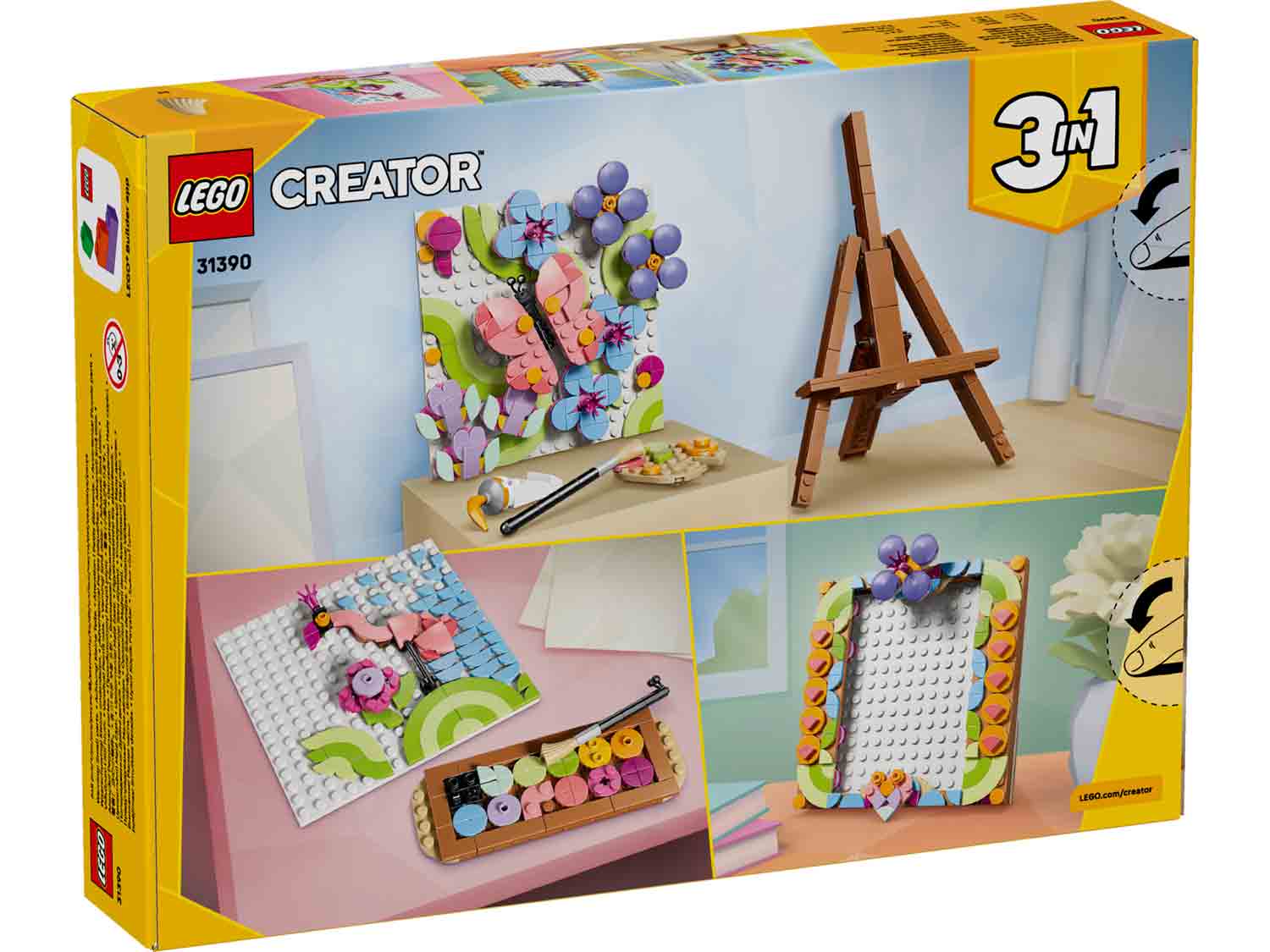 Конструктор LEGO Creator Цветочная картина 348 дет. - фото 11