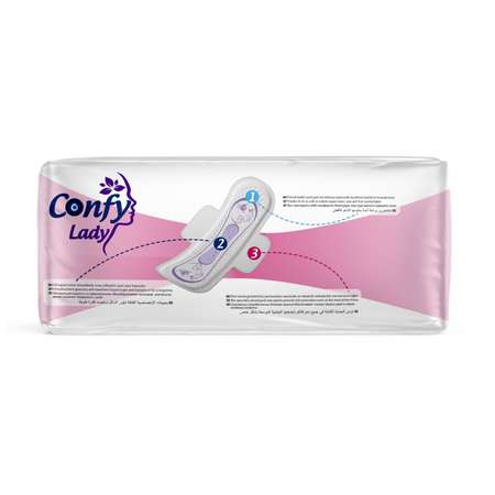 Прокладки гигиенические CONFY Lady Classic normal 10 шт