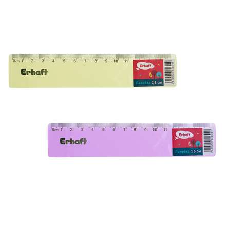 Линейка Erhaft пластик