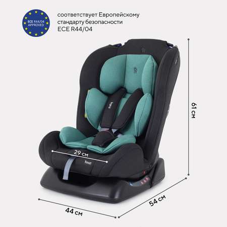 Автокресло Rant Basic ZY19 Rally 0+/1/2 (0-25 кг) зеленый
