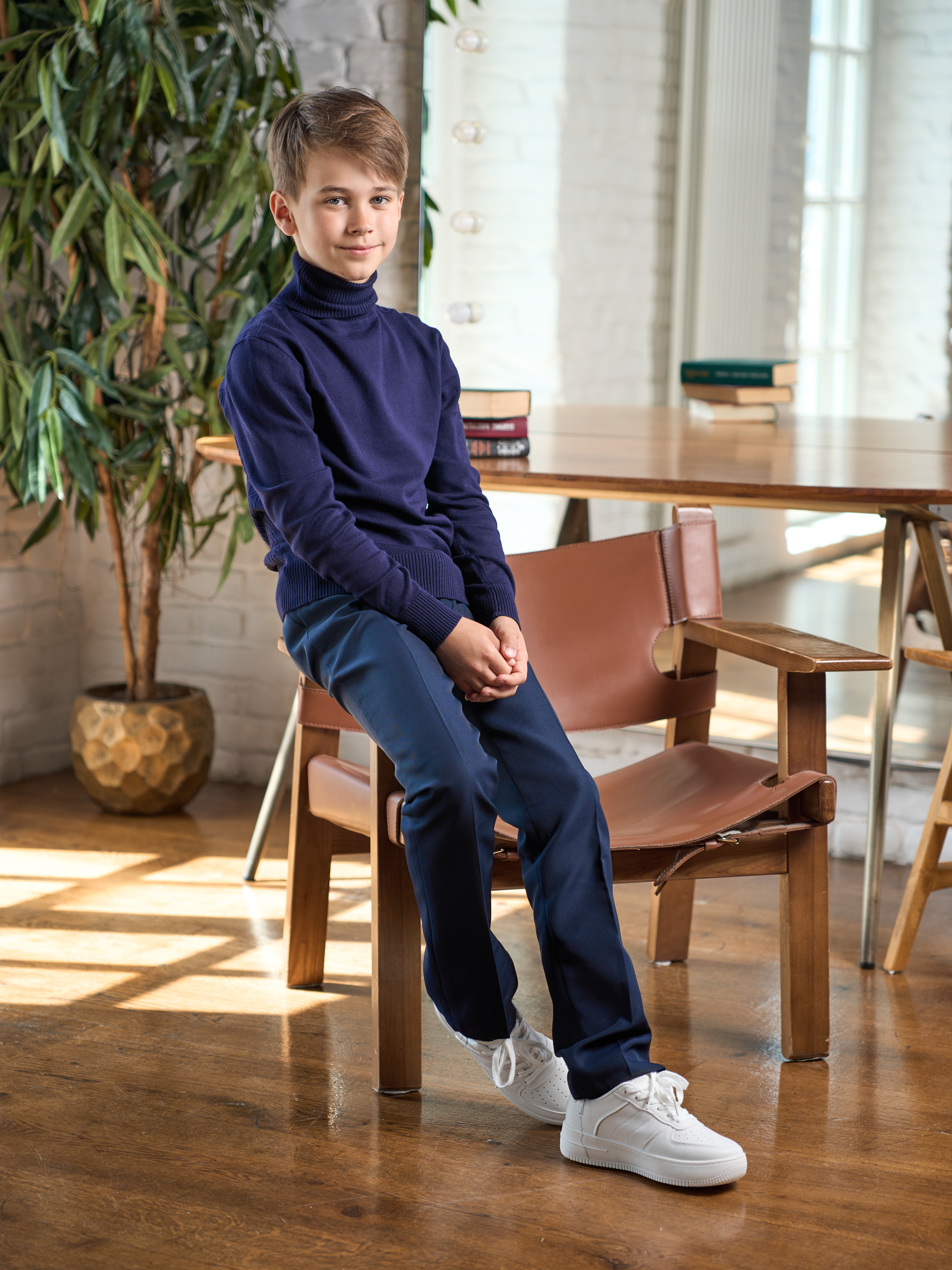 Брюки СИНЯЯ МОДА VEGAAL112-B39 - фото 24