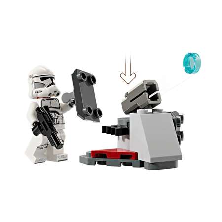 Конструктор LEGO Star Wars Clone Trooper и Battle Droid блочный