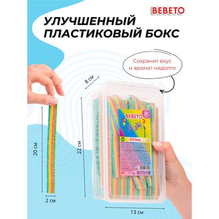 Мармелад жевательный Bebeto Sour Blast вкус тутти-фрутти 1200 грамм