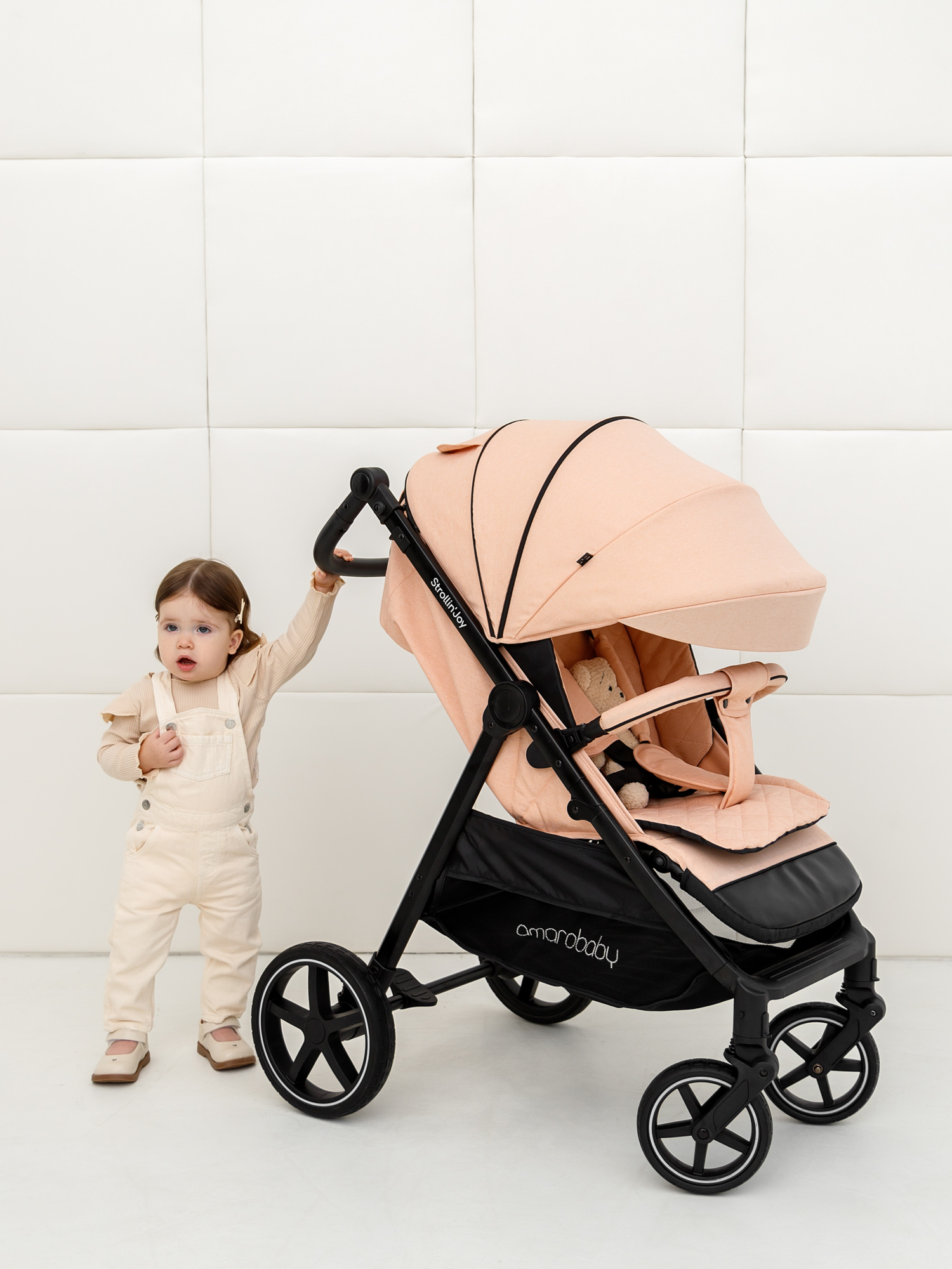 Коляска прогулочная Amarobaby StrollinJoy - фото 26
