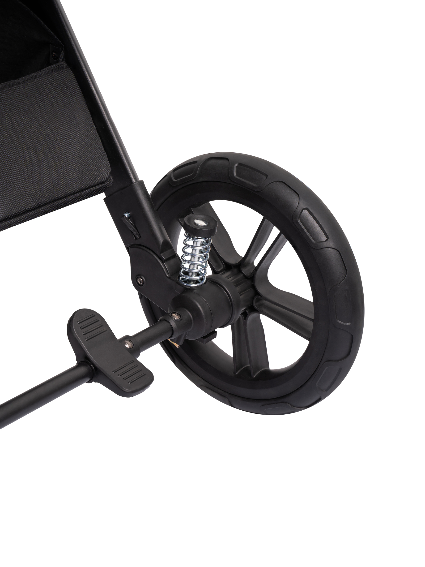 Коляска трансформер JOVOLA Truck, перекидная ручка бежевый - фото 24