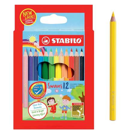 Карандаши цветные STABILO 12 шт.
