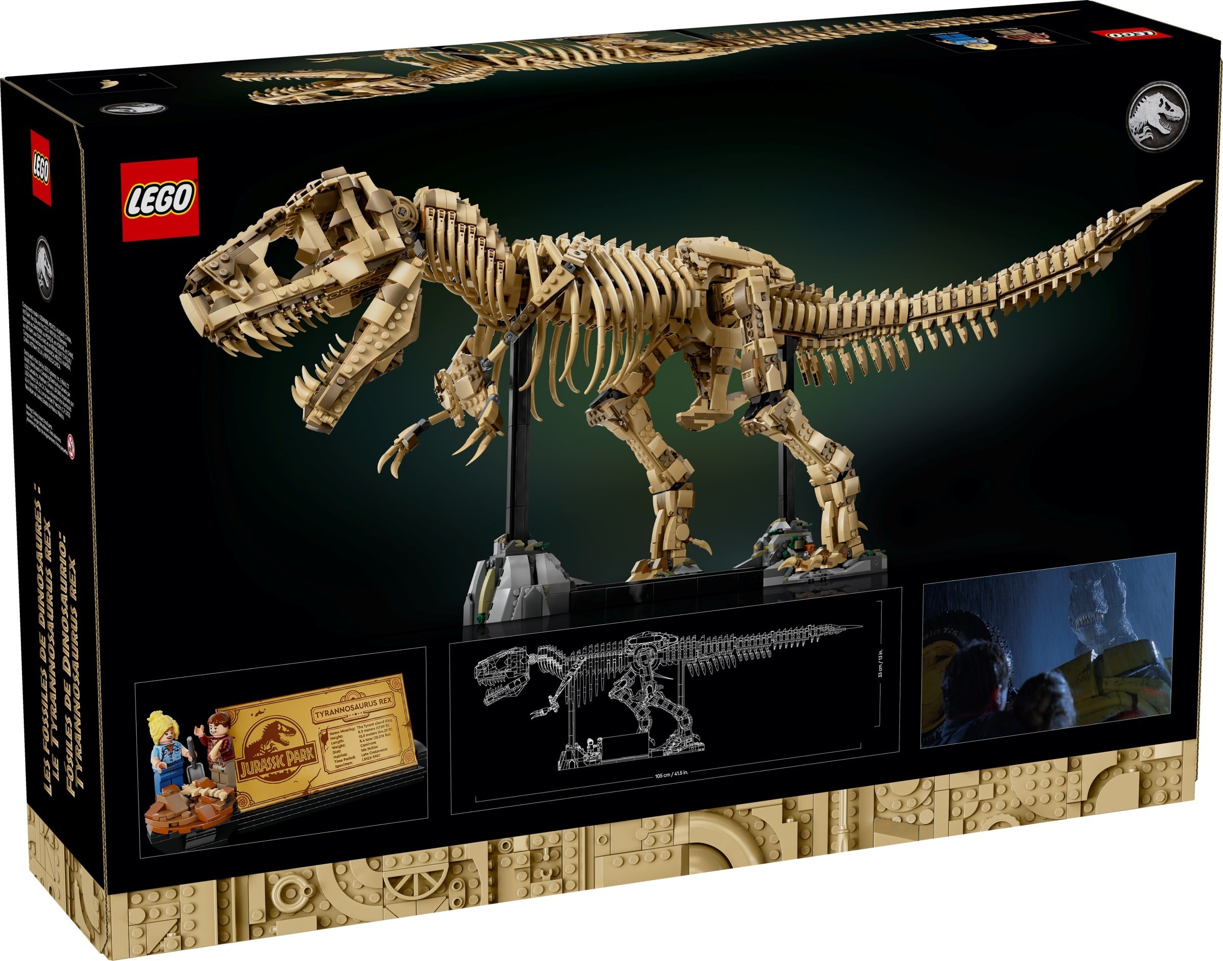 Изображение товара Конструктор LEGO Jurassic World Тираннозавр рекс 76968 коллекционная модель
