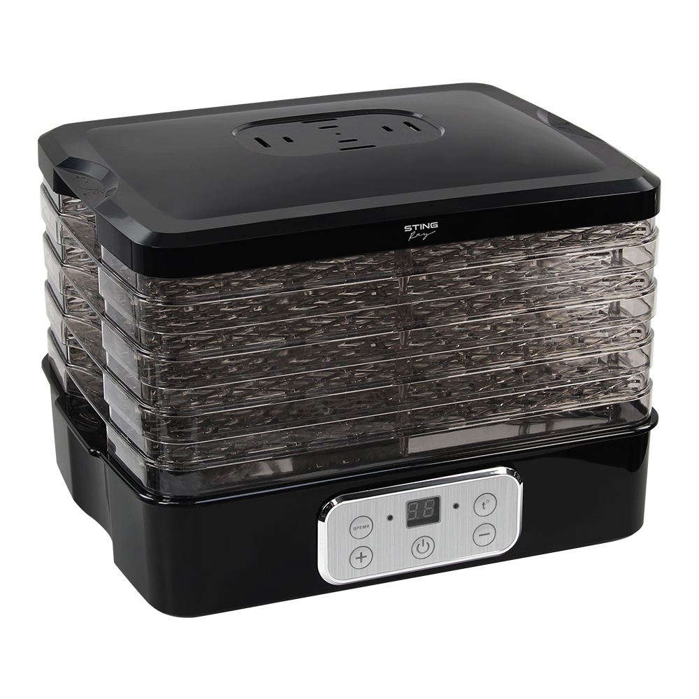 Сушилка для овощей и фруктов STINGRAY черный жемчуг - фото 12
