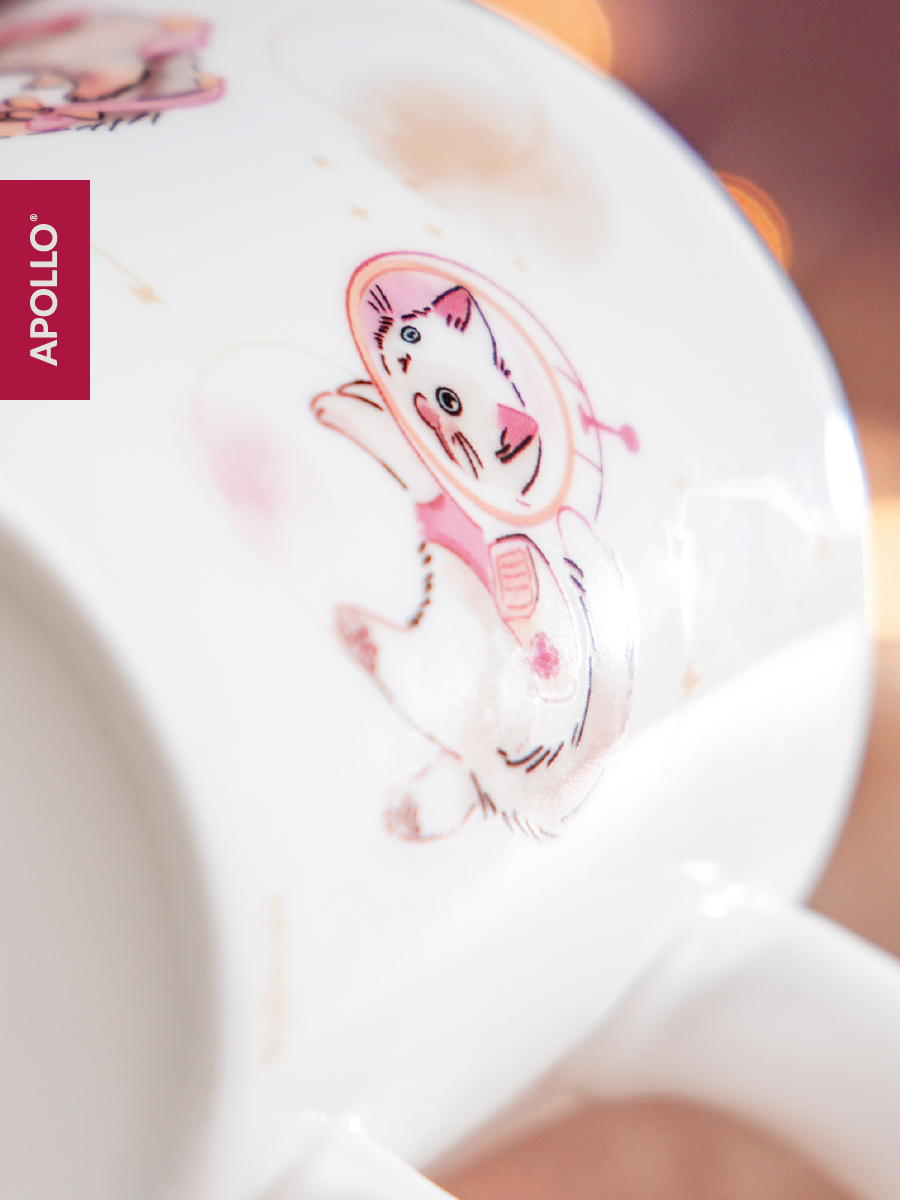 Кружка APOLLO розовый - фото 3