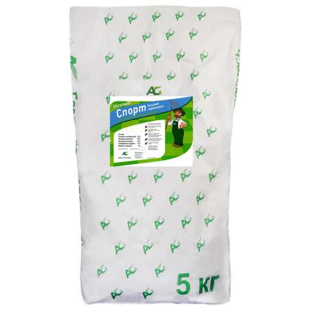 Семена для газона ABSOLUTE GREEN Спорт 5 кг