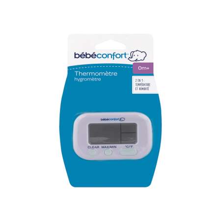 Термометр Bebe Confort 2 в 1 + гигрометр Белый