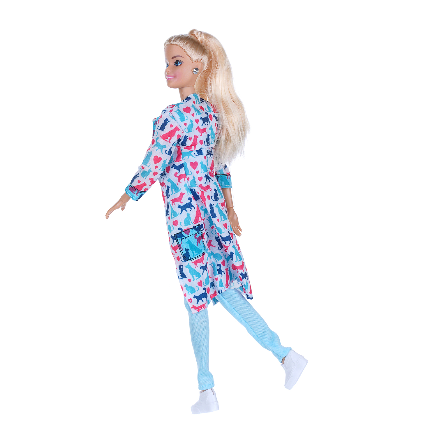 Кукла модельная Карапуз София Ветеринар высота 29 см 411535 - фото 3