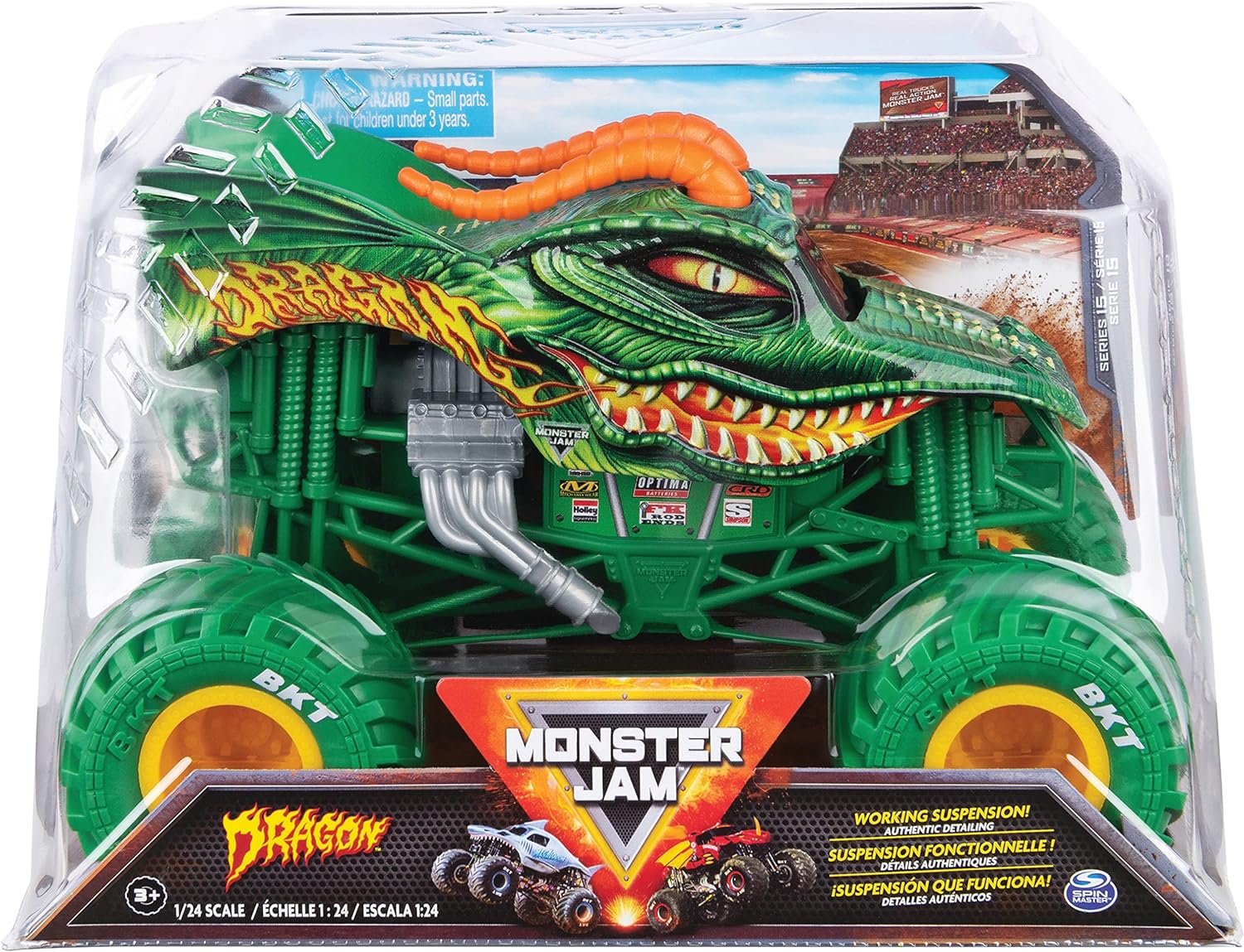 Монстр-трак Monster Jam 1:24 в ассортименте 6056371 - фото 5