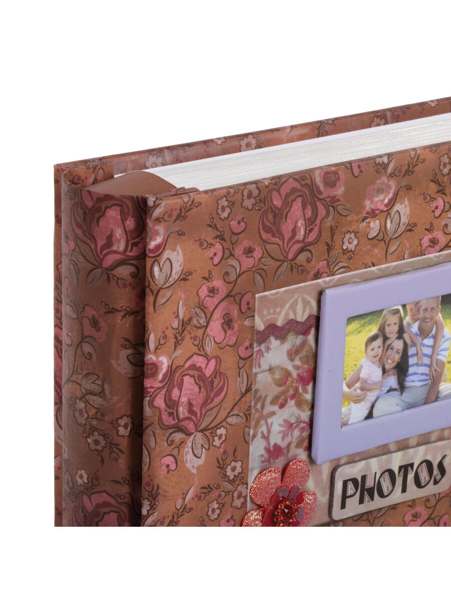 Фотоальбом семейный Brauberg на 200 фото твердая обложка - фото 17