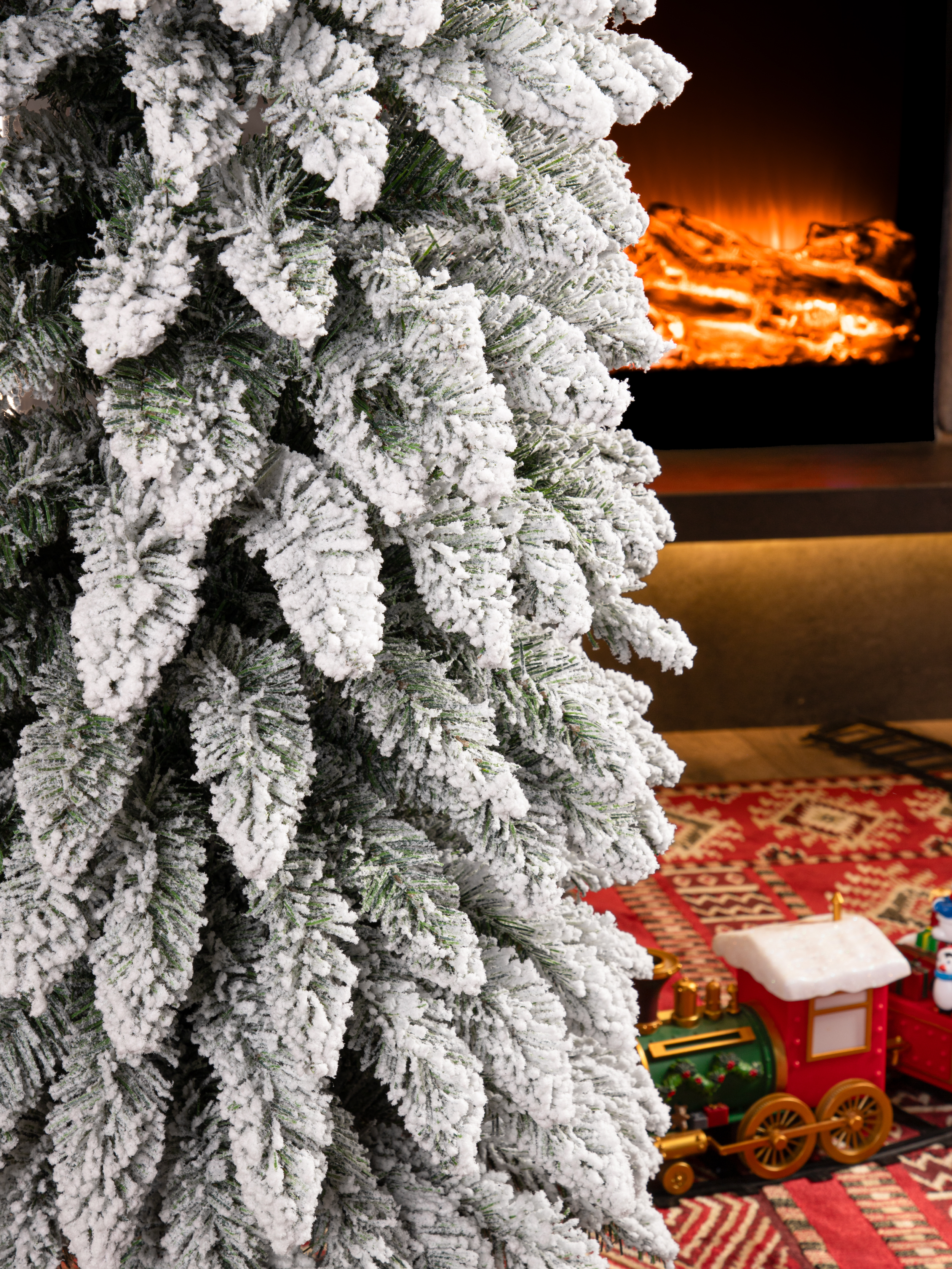 Ель Мечта заснеженная Поезд Ёлок 240 см. - фото 3