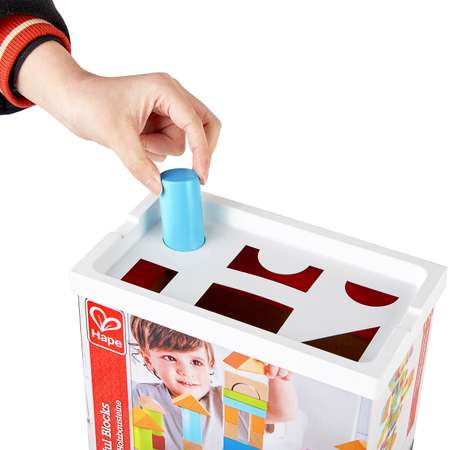Конструктор Hape Кубики деревянный