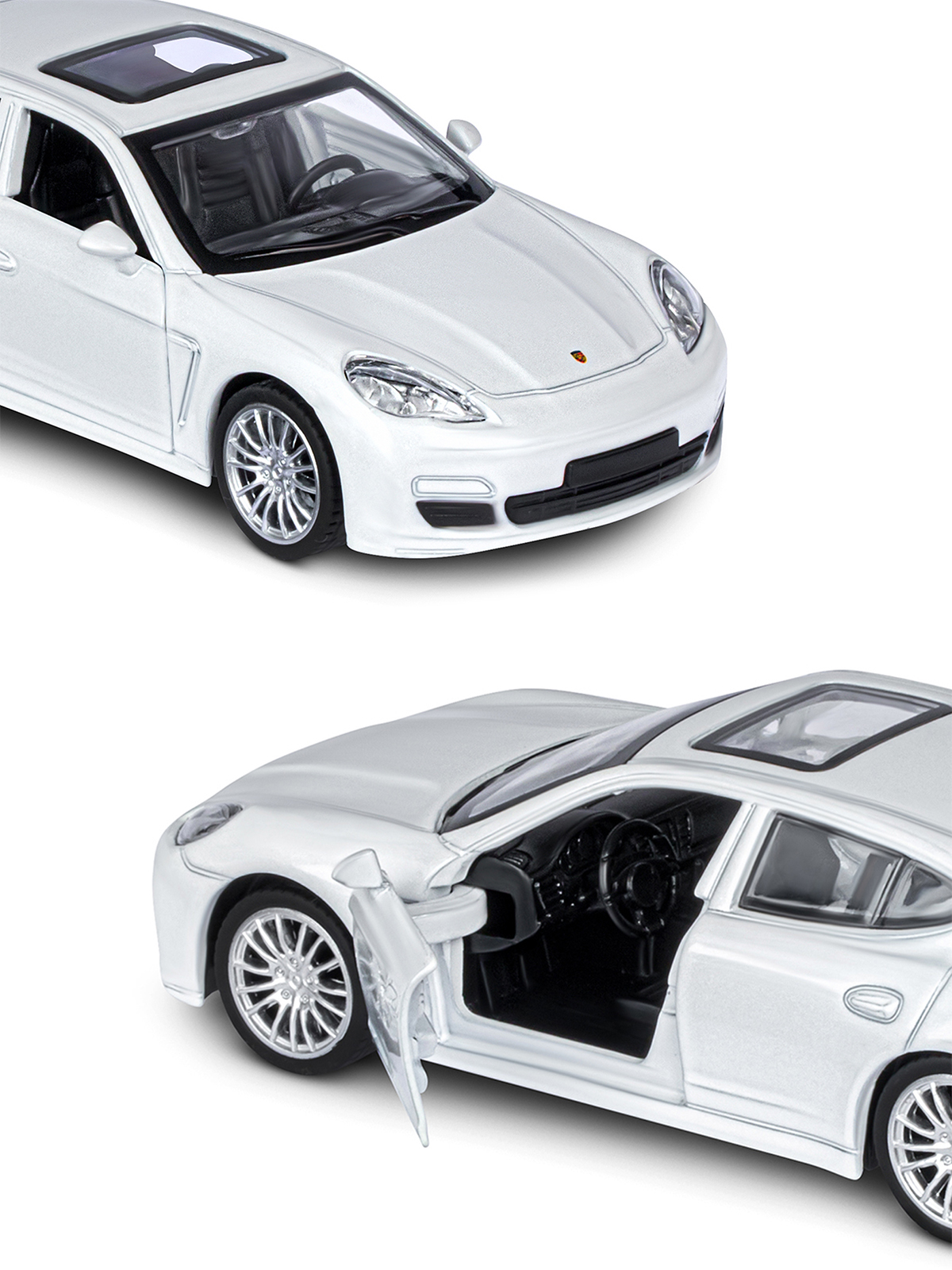 Автомобиль АВТОпанорама Porsche Panamera S 1:43 JB1251255 - фото 8