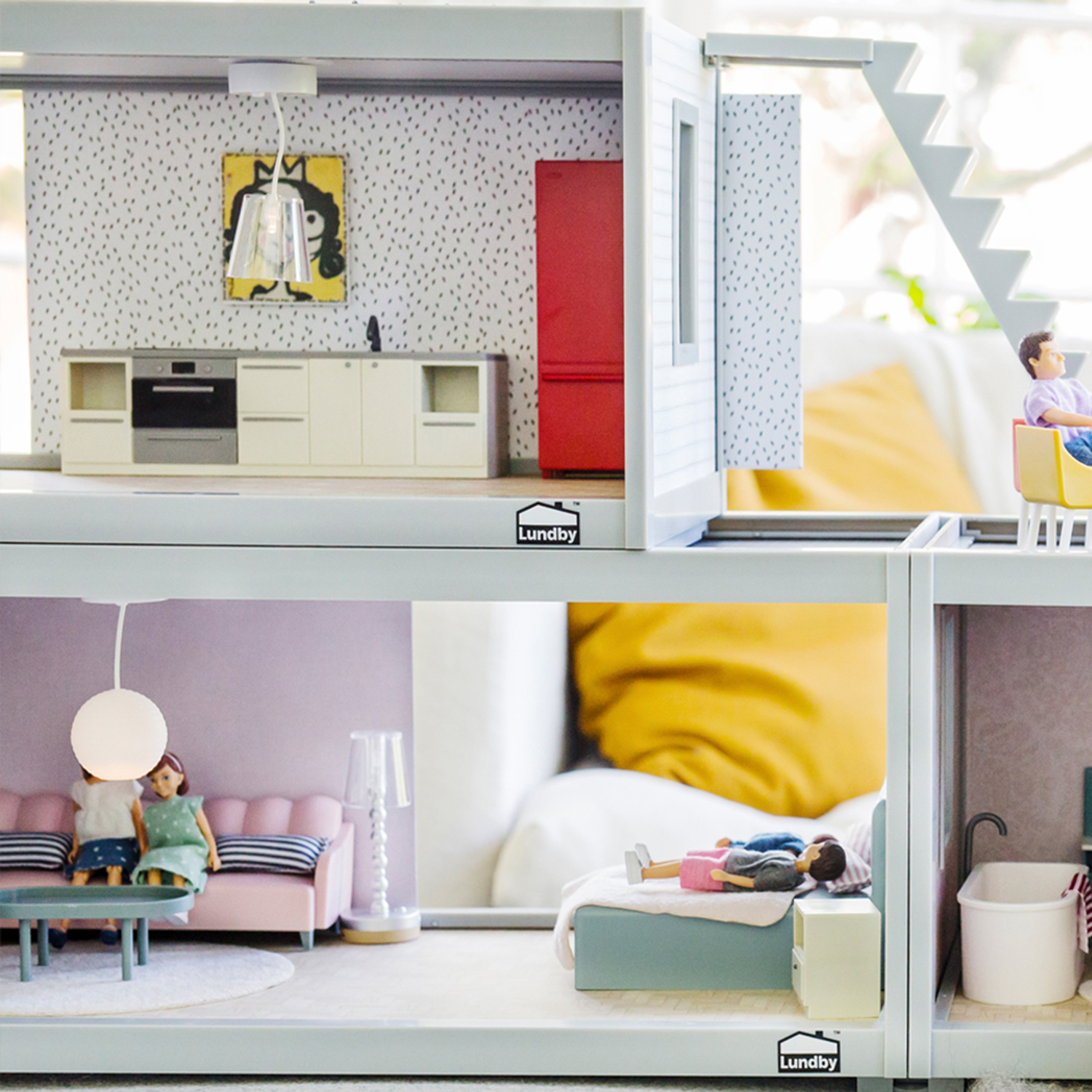 Домик для кукол Lundby с мебелью LB_60306400 - фото 8